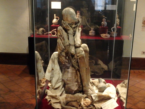 Museo de Arqueologia, Trujillo, Peru.
